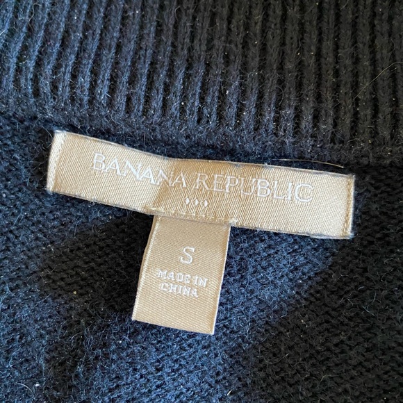 Navy Blue Cardigan - Banana Republic - Picture 2 of 2